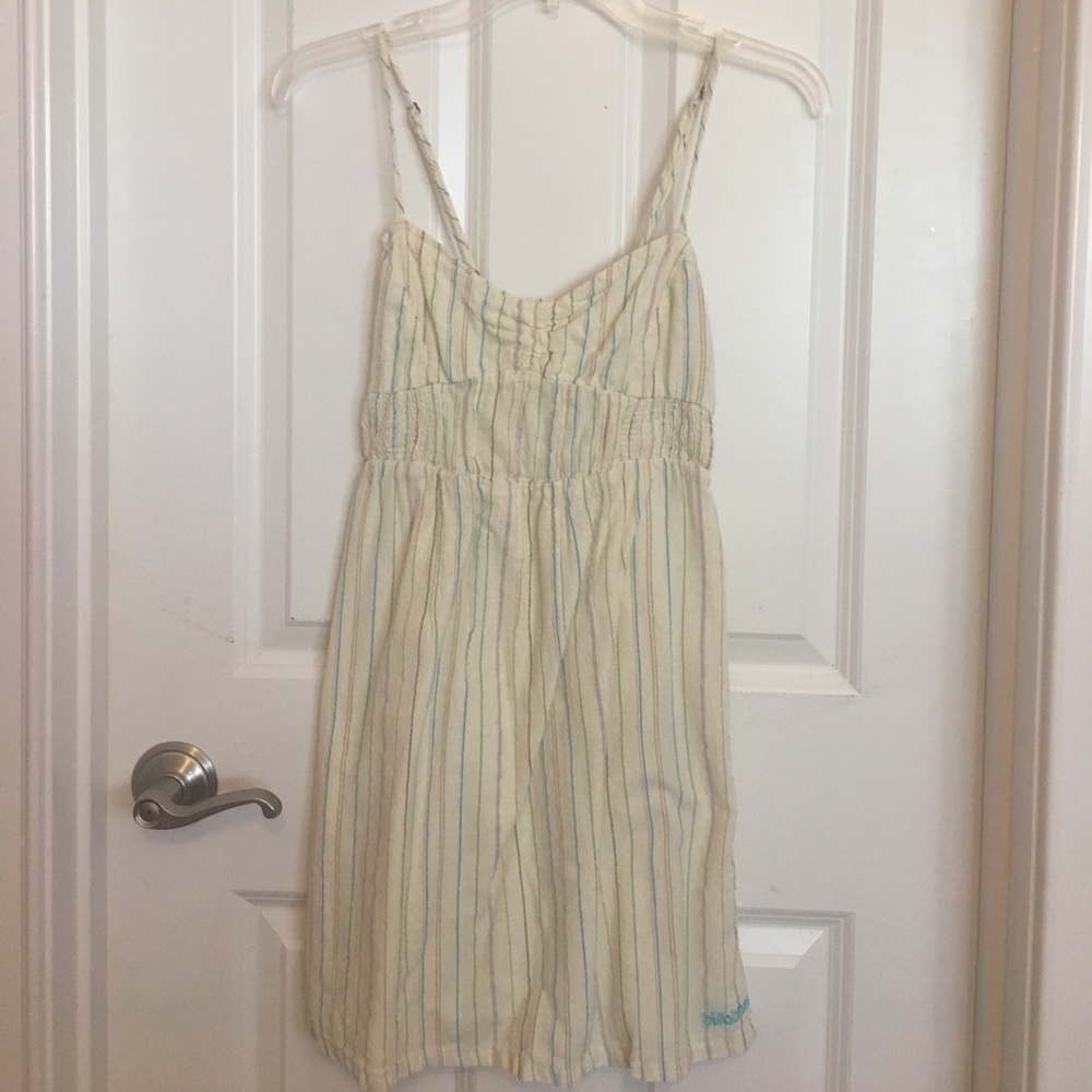Striped Ivory Dress