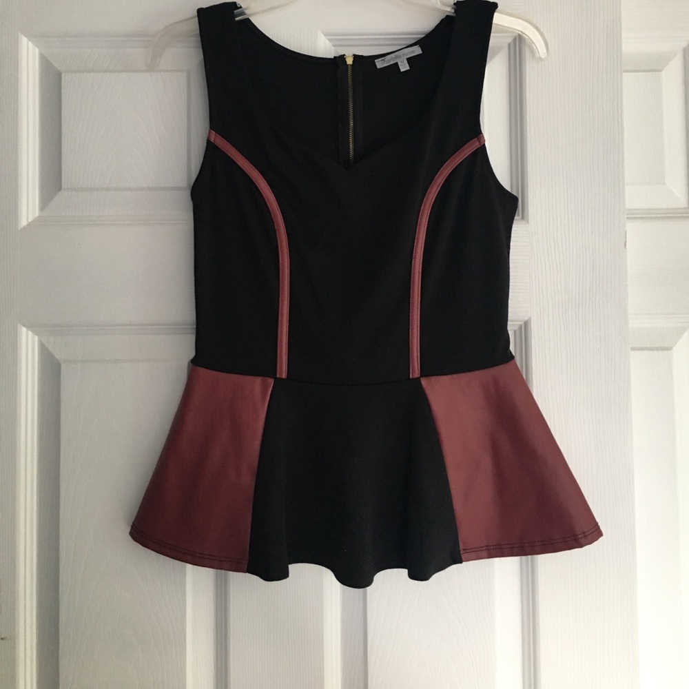 Charlotte Russe Peplum Top