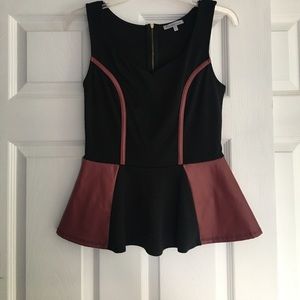 Charlotte Russe Peplum Top