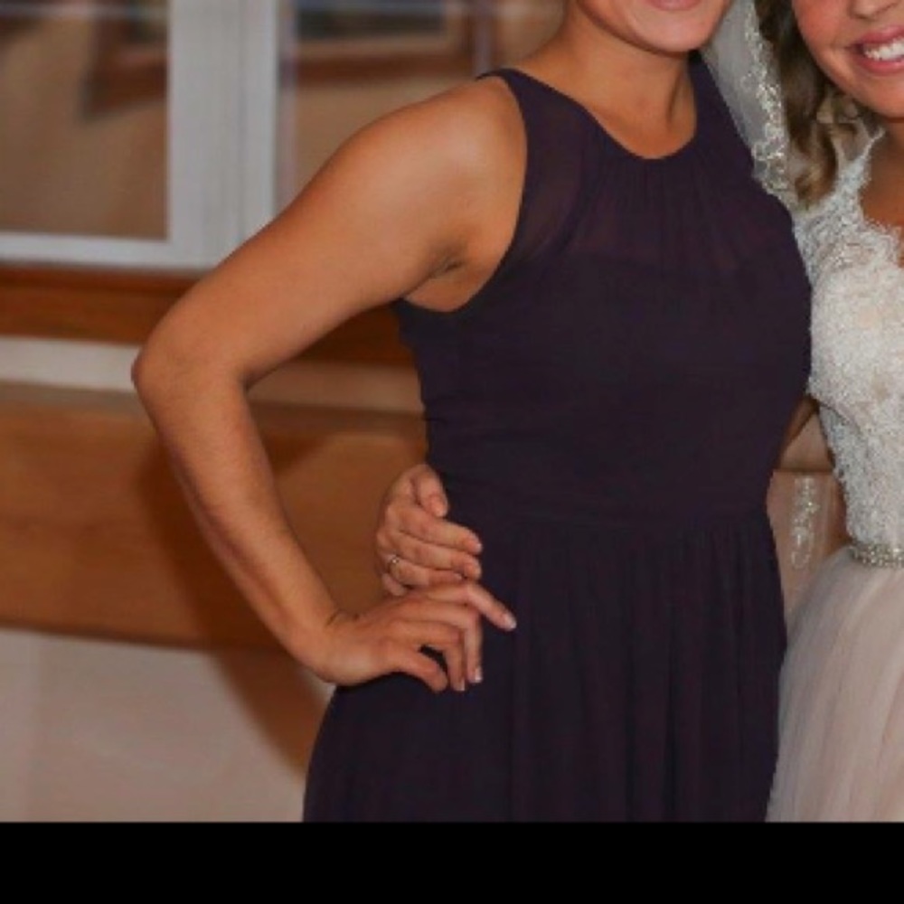 Plum Higneck Dress