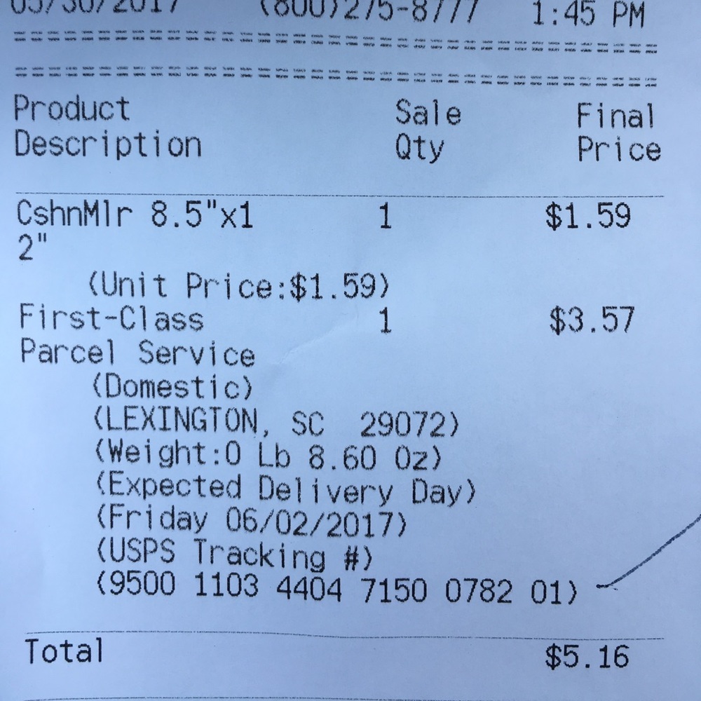 SHIPPING CONFIRMATION