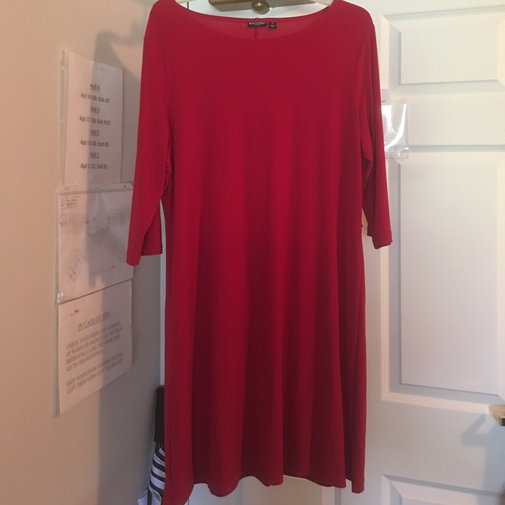 Red dress