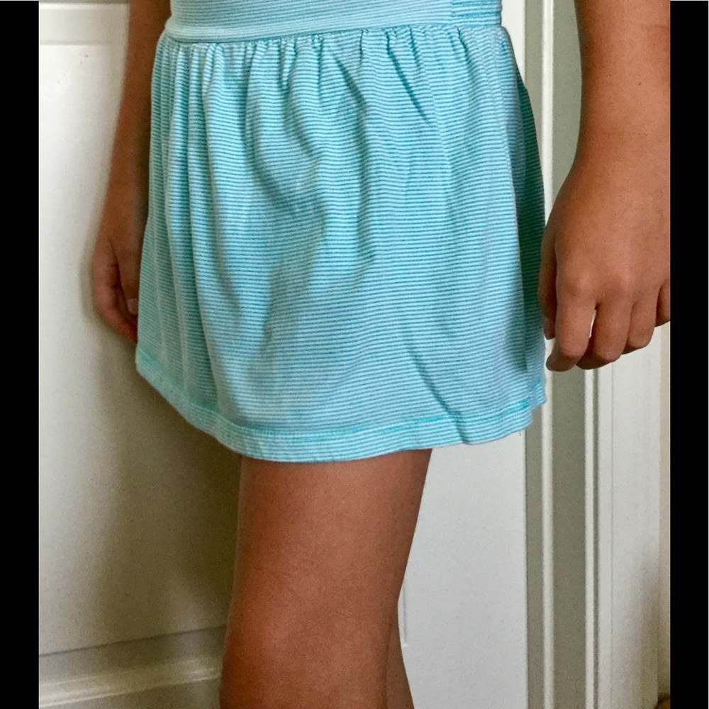 Gap blue striped skirt