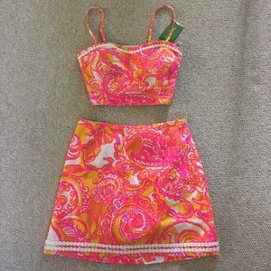 NWT Lilly Pulitzer Marbella Two-Piece Dress
