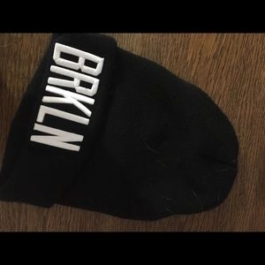 Brooklyn Black Beanie
