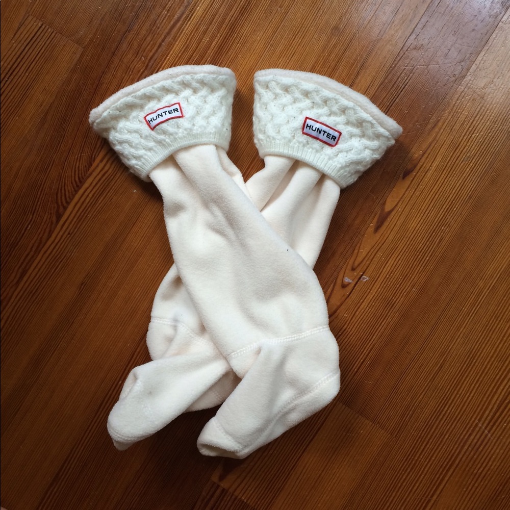 Cozy Hunter boot socks!