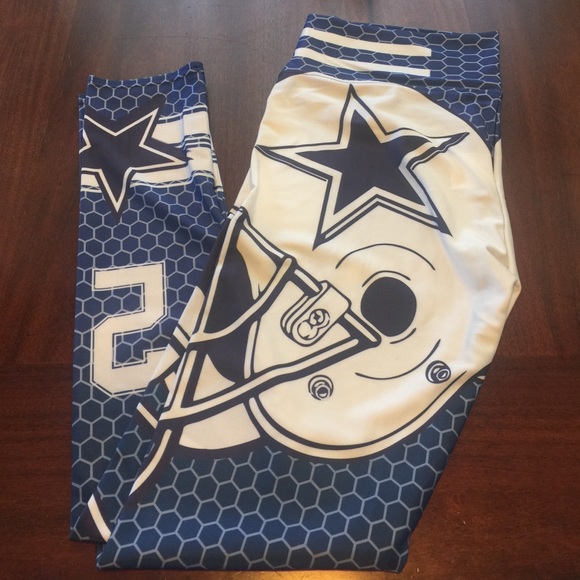NFL Dallas Cowboys Football leggings NEW Elliott - Picture 5 of 5