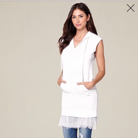 bebe Dresses & Skirts - 75% off new Bebe hoodie dress