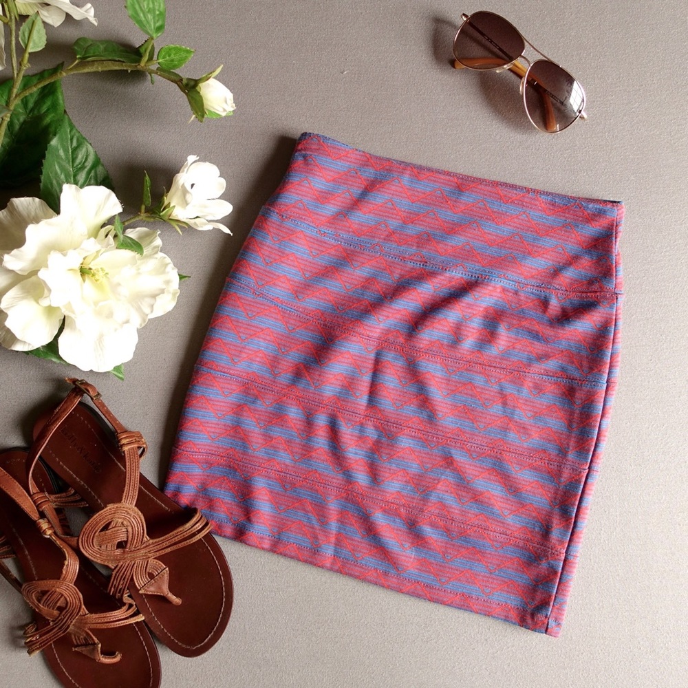 Nollie Tribal Pencil Skirt