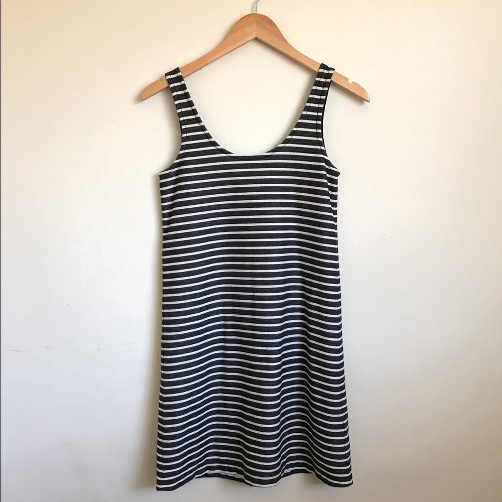 Madewell Striped Tank Dress XXS