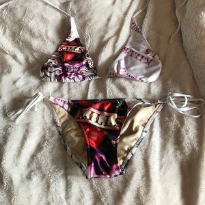 Ed Hardy bikini in excellent condition!