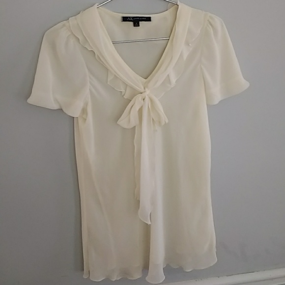 Anne Klein Tops - Ann Klein, cream blouse