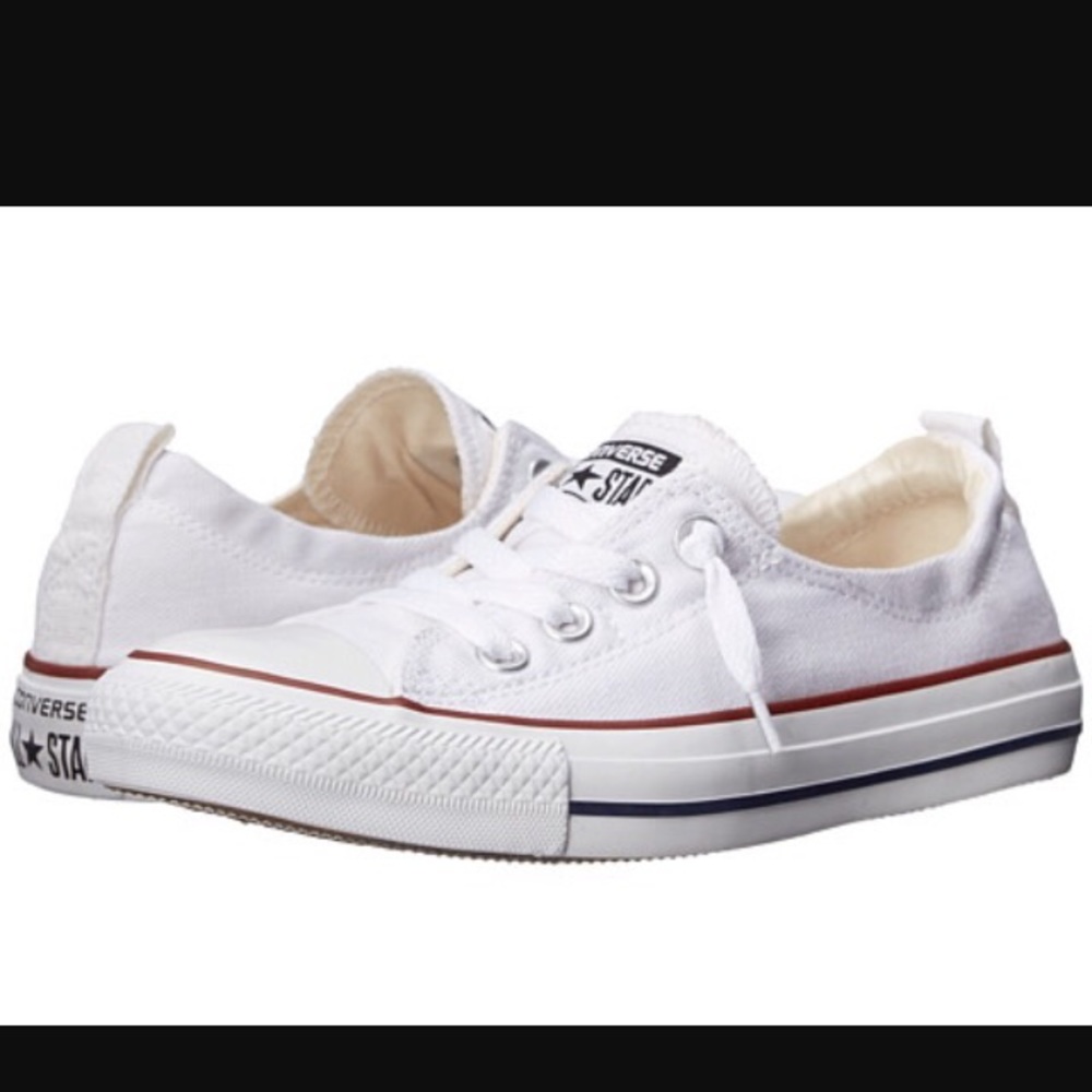 NWT White Converse Shoreline Size 7.5
