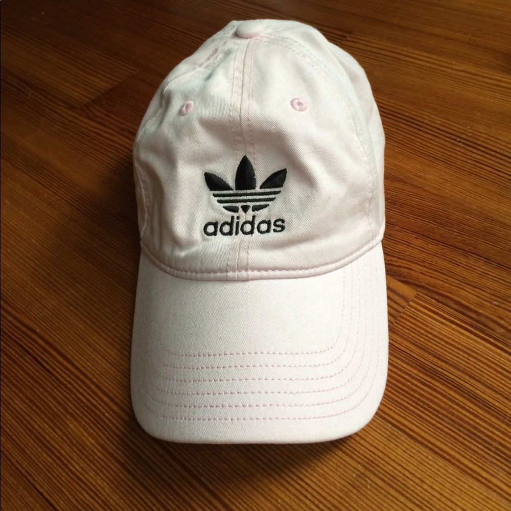 Pink Adidas baseball cap