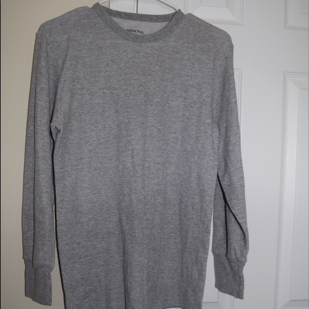 Gray Long Sleeve T-Shirt