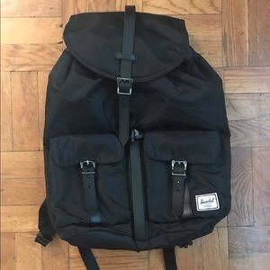 Herschel supply co black backpack