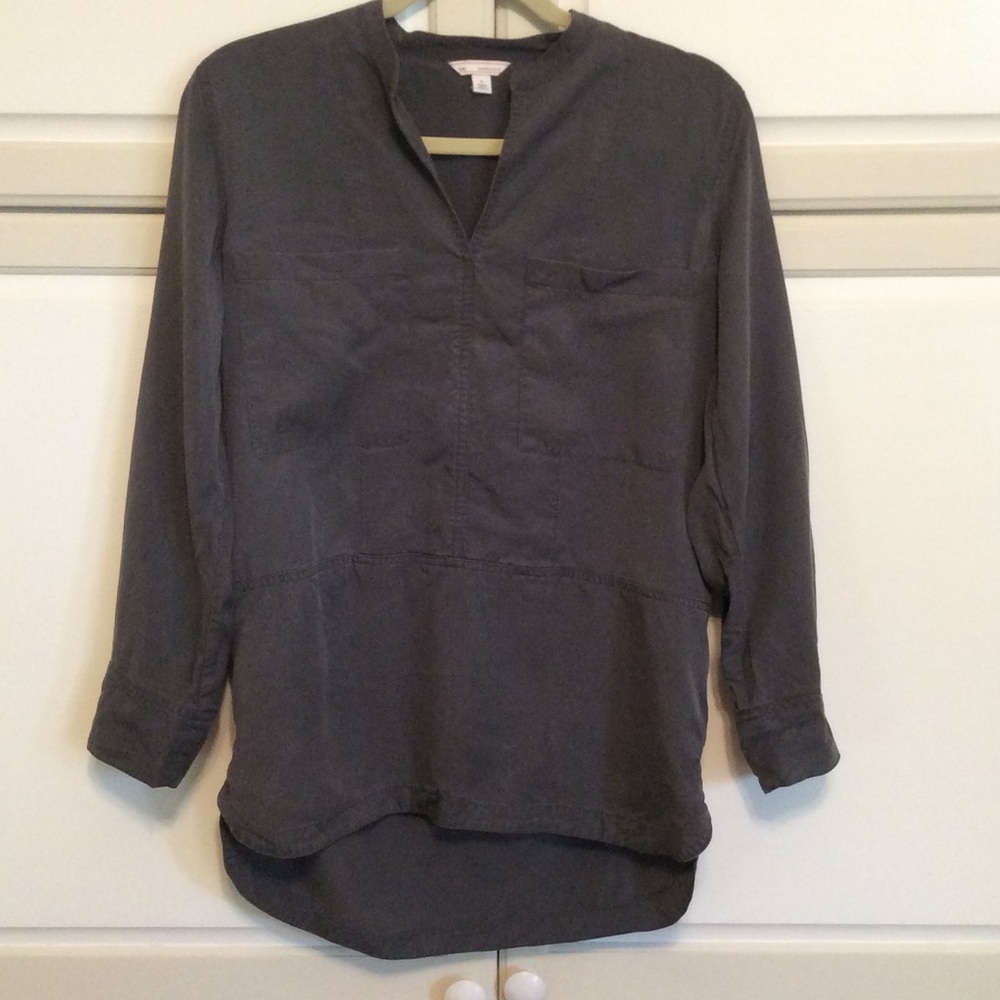 Charcoal Chambray Gap Shirt