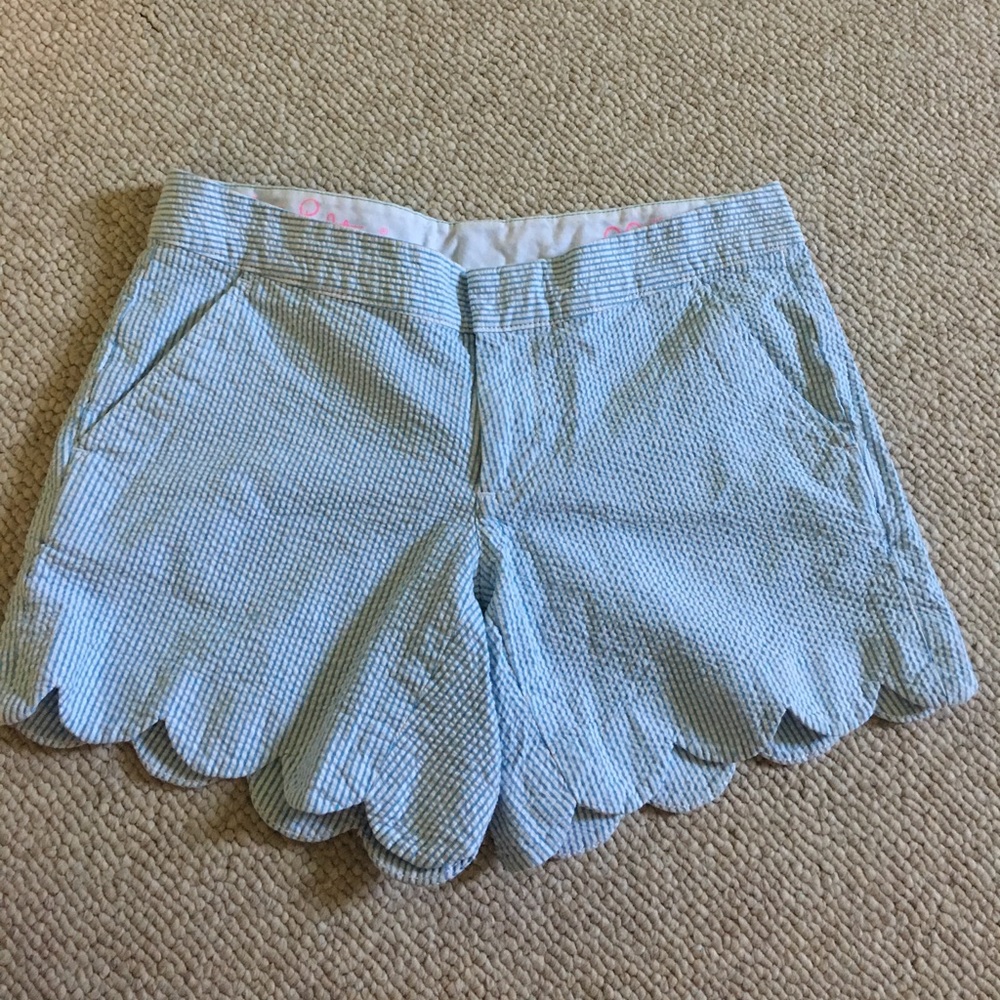 NWOT Lilly Pulitzer Ariel Blue Buttercup Shorts