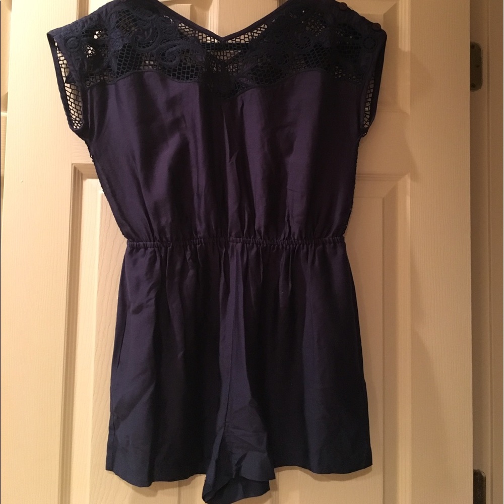 Tibi silk romper