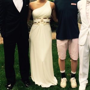 Grecian style Pageant and prom gown