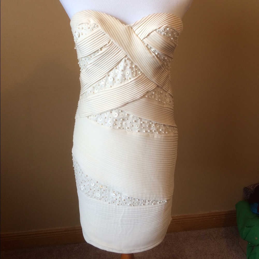 Boutique off white dress