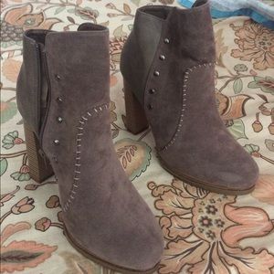 Brown booties