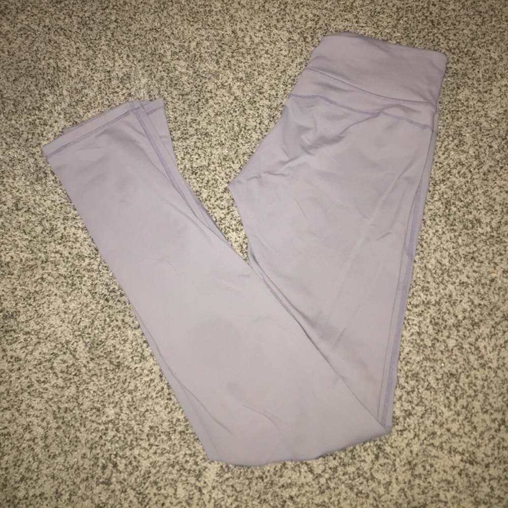Grey Athleta High-Rise Leggings