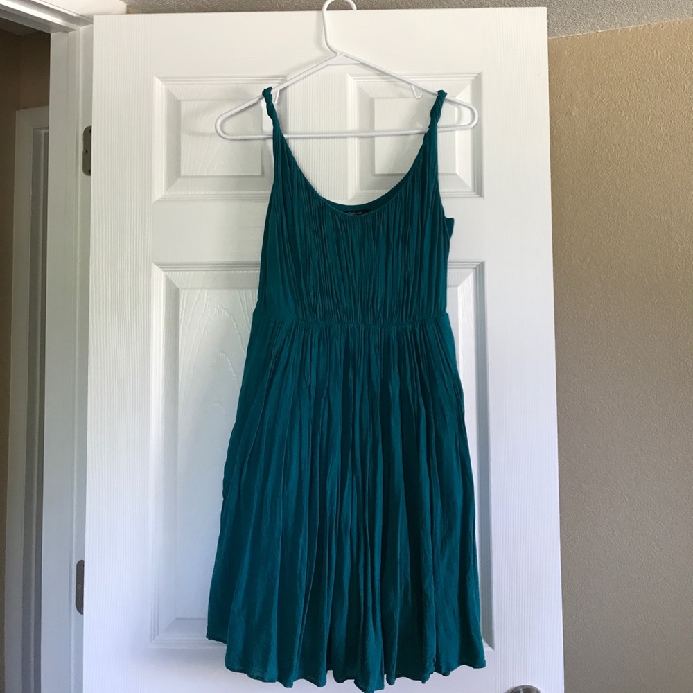 Madewell Teal Sun Isle Dress