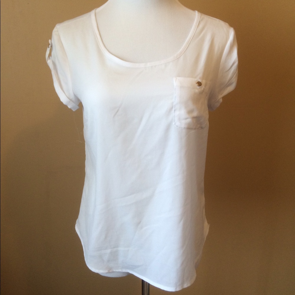 New York & Company white blouse