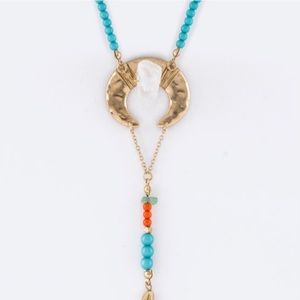 Boho chic necklace