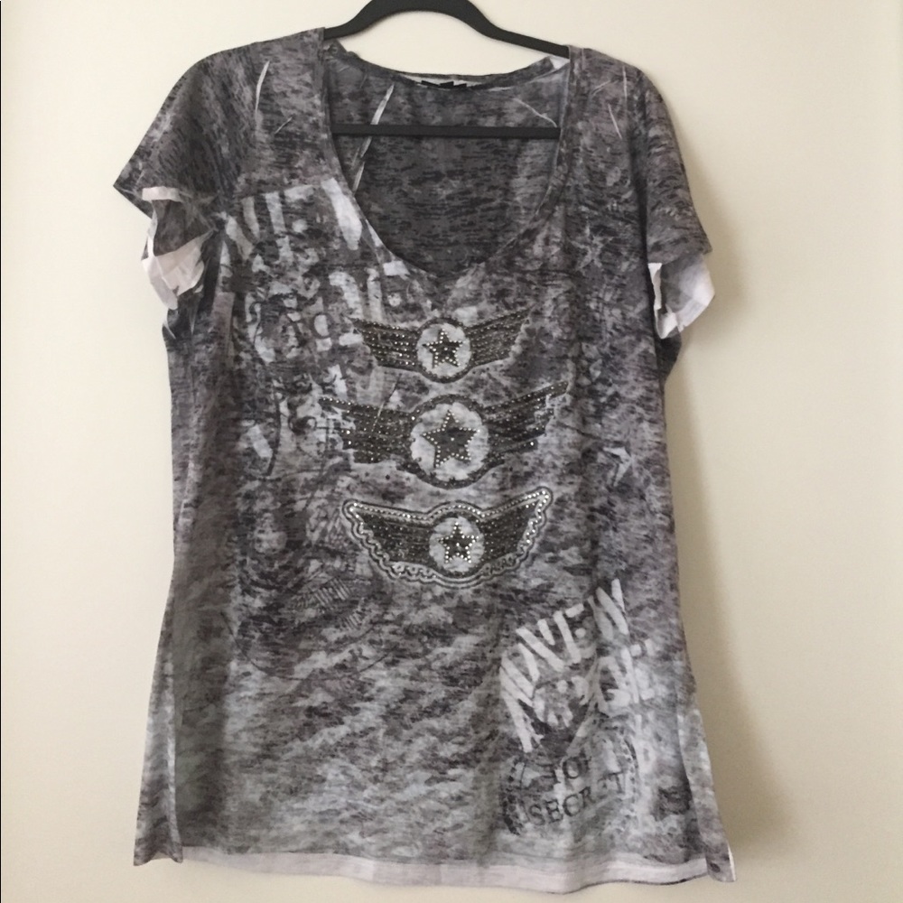 NWOT Womens Plus City Chic Top