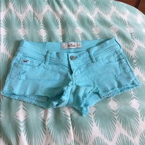 Light blue Hollister shorts