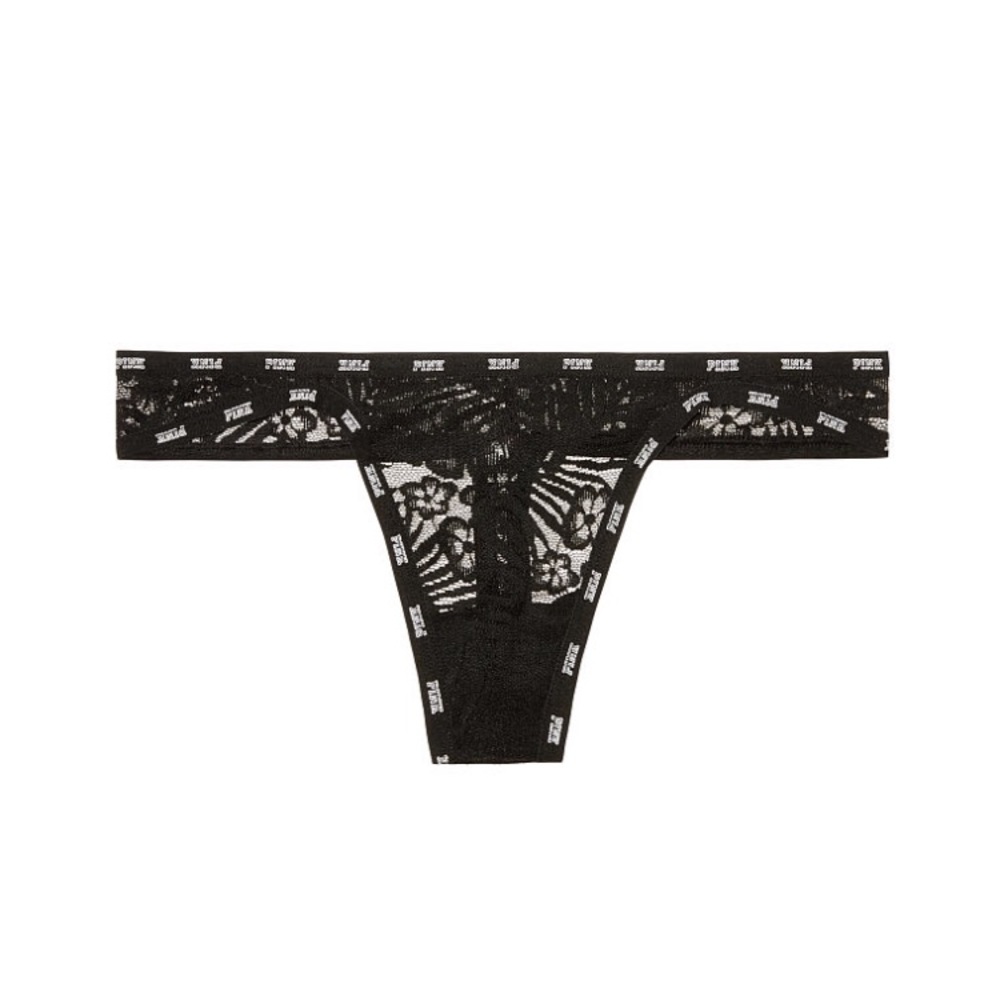 VS PINK palm lace thong - size XS