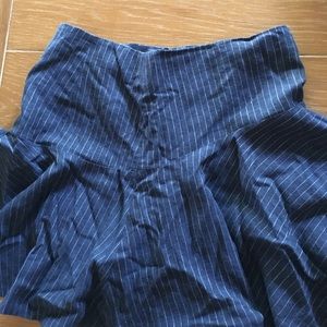 Banana republic linen blend skirt