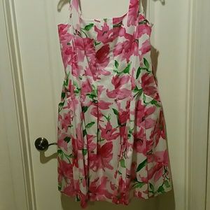 Floral sundress women's size 16