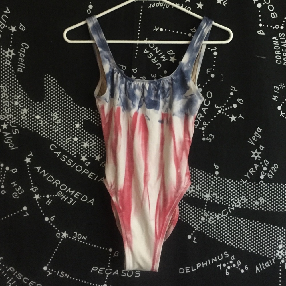 Retro one piece! Perfect for the 4th!!