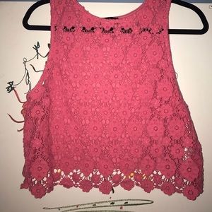 Hot Pink TopShop Crop Top!!