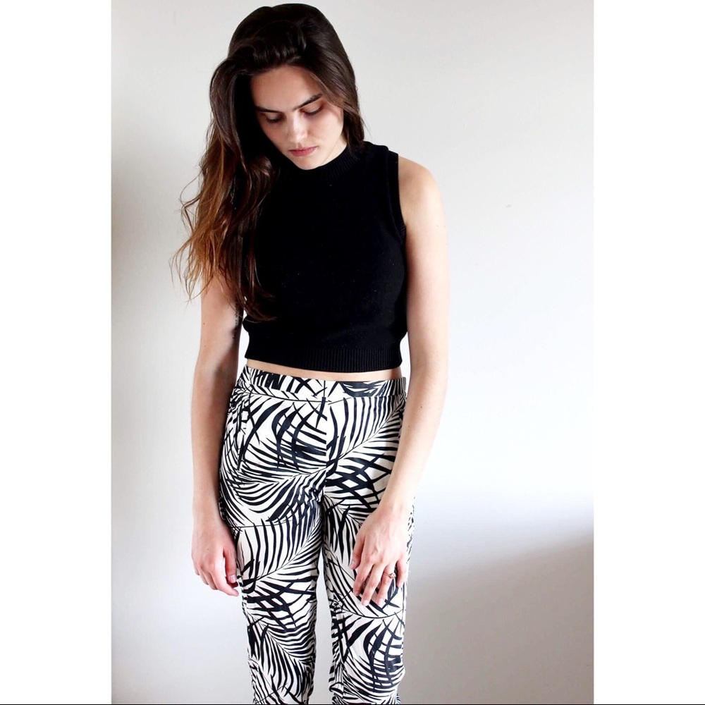 SALE ⚪️⚫️ Black & White High-Waisted Pants