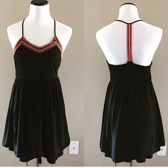 *SOLD* Black Racerback Dress - Picture 2 of 3