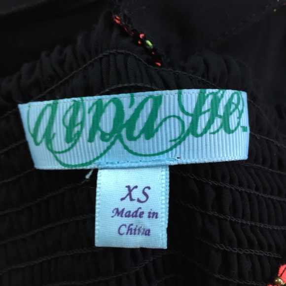 *SOLD* Black Racerback Dress - Picture 3 of 3