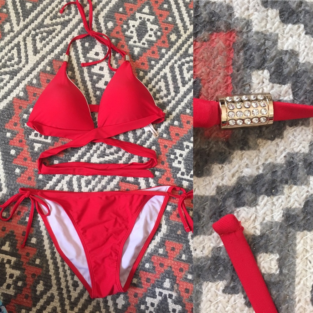 Red Vizcaya Bikini