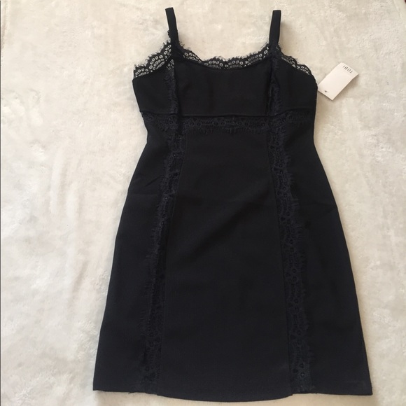 Was $45 ⬇️ Tobi black tight lace mini dress - Picture 3 of 8