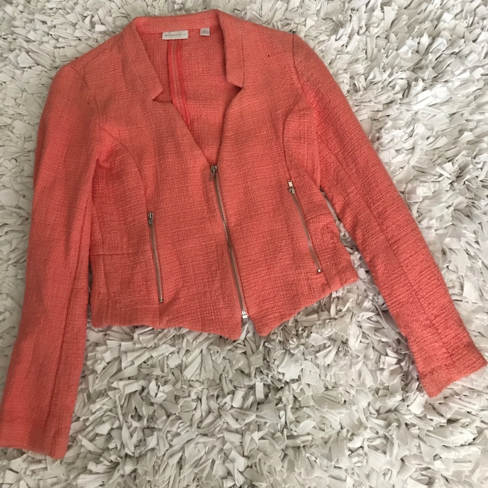 Coral woven ny and company blazer