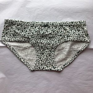 aerie boybrief green floral