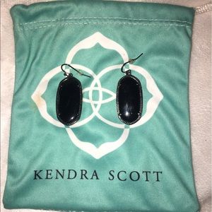 Black Kendra Scott Earrings