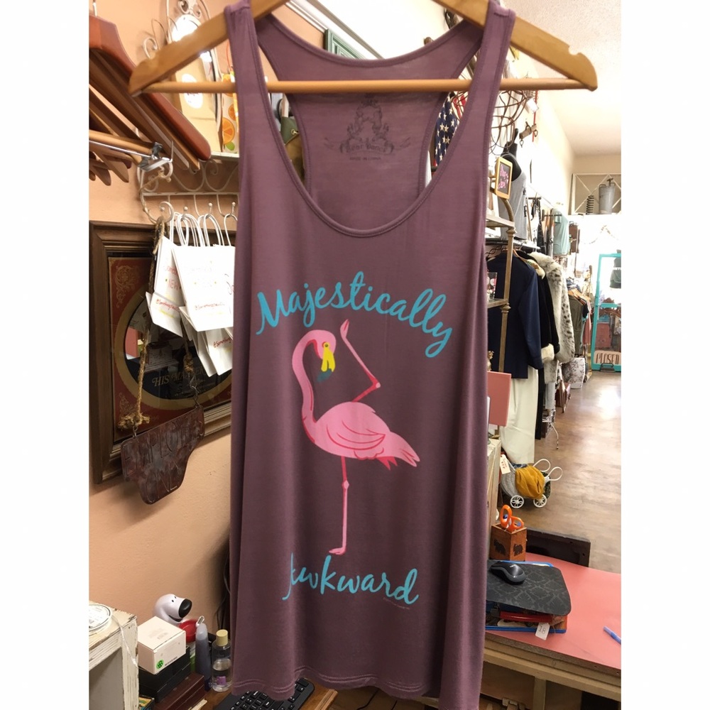 Majestically Awkward Graphic Tank - Picture 2 of 2