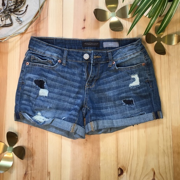 Denim Shorts - Picture 1 of 8