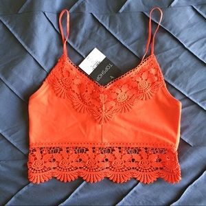 NWT Topshop crop top