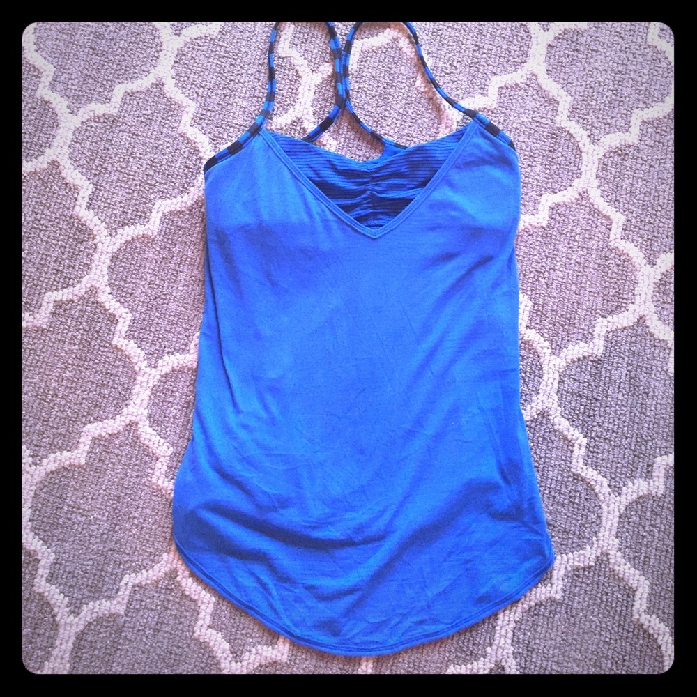Lululemon Built-in Bra Tank Sz 4