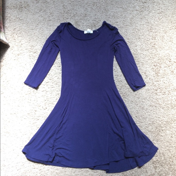 Navy Blue Forever 21 Dress - Picture 1 of 1